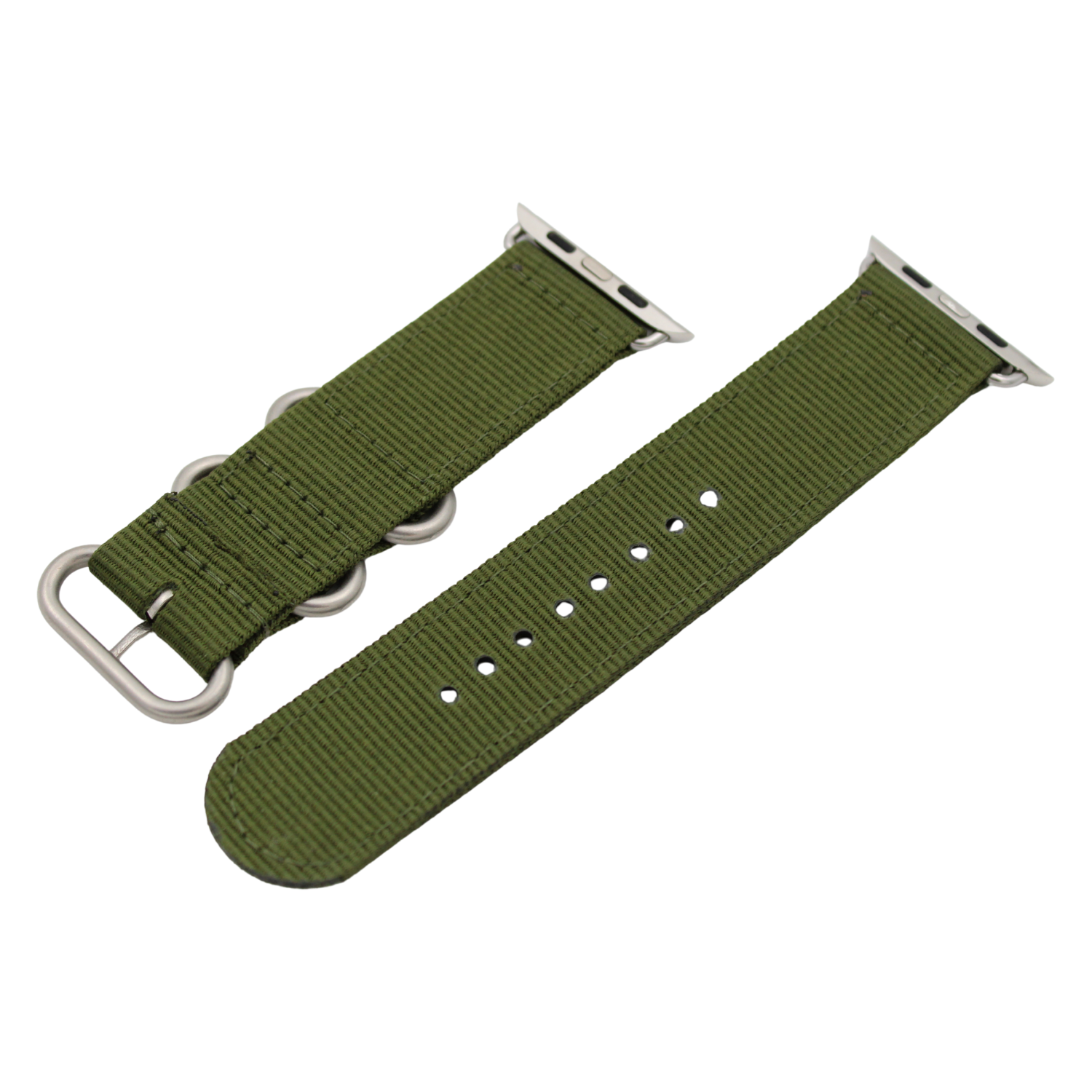 NATO strap i Grønn for Apple Watch (42-45 mm)
