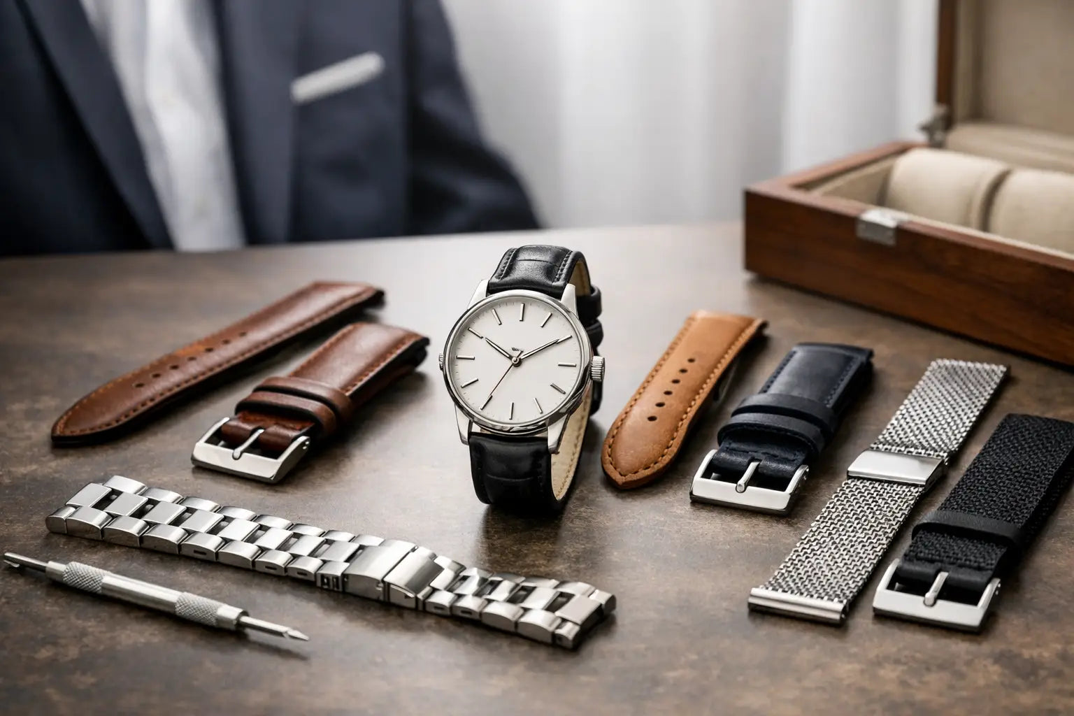 Slik velger du klokkereim til dressklokke