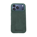 PROTARA Alcantara iPhone 17 Pro Max deksel – Expedition Green