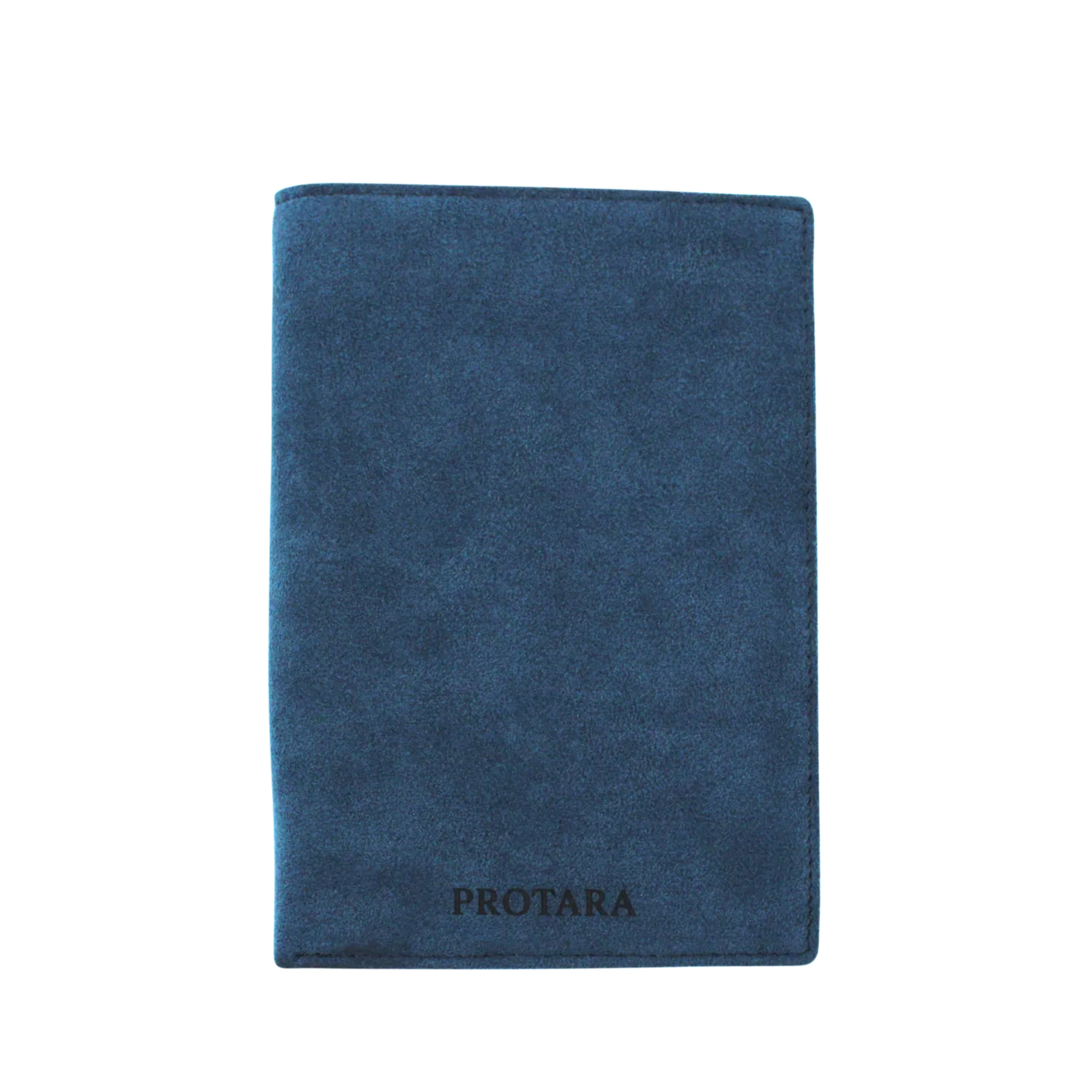 PROTARA Alcantara Reisepasshülle – Ocean Voyage Blau