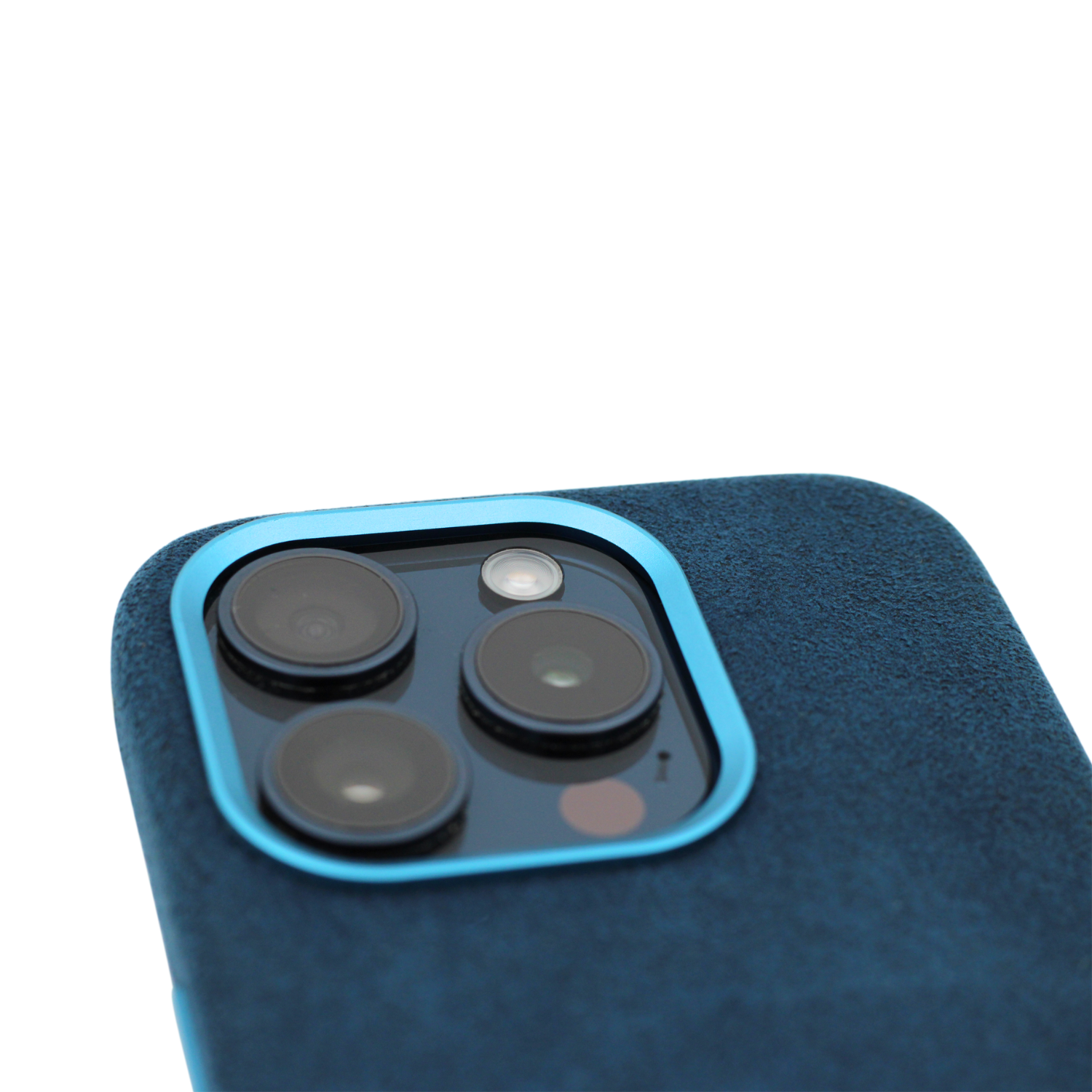 PROTARA Alcantara iPhone 16 Pro Max deksel - Ocean Voyage Blue