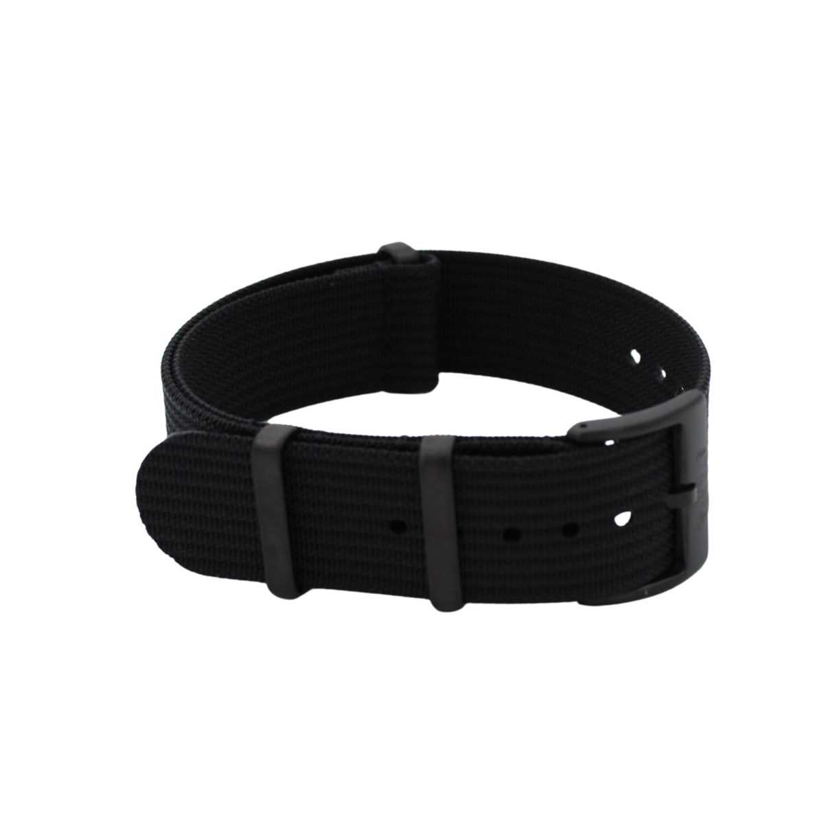 Ribbed Nato PVD - Svart - Signature Collection