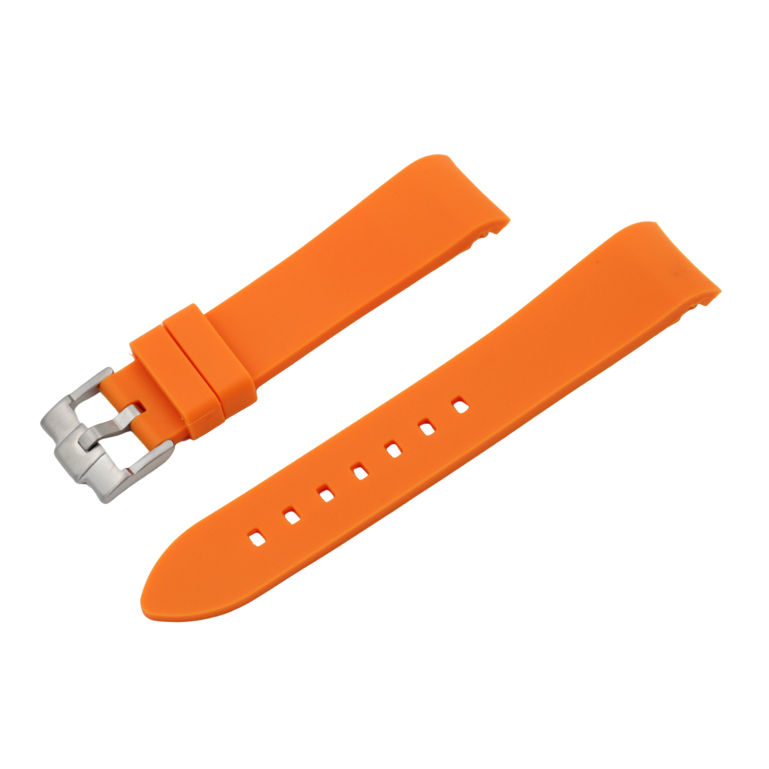 Gummirem Curved Oransje 20mm