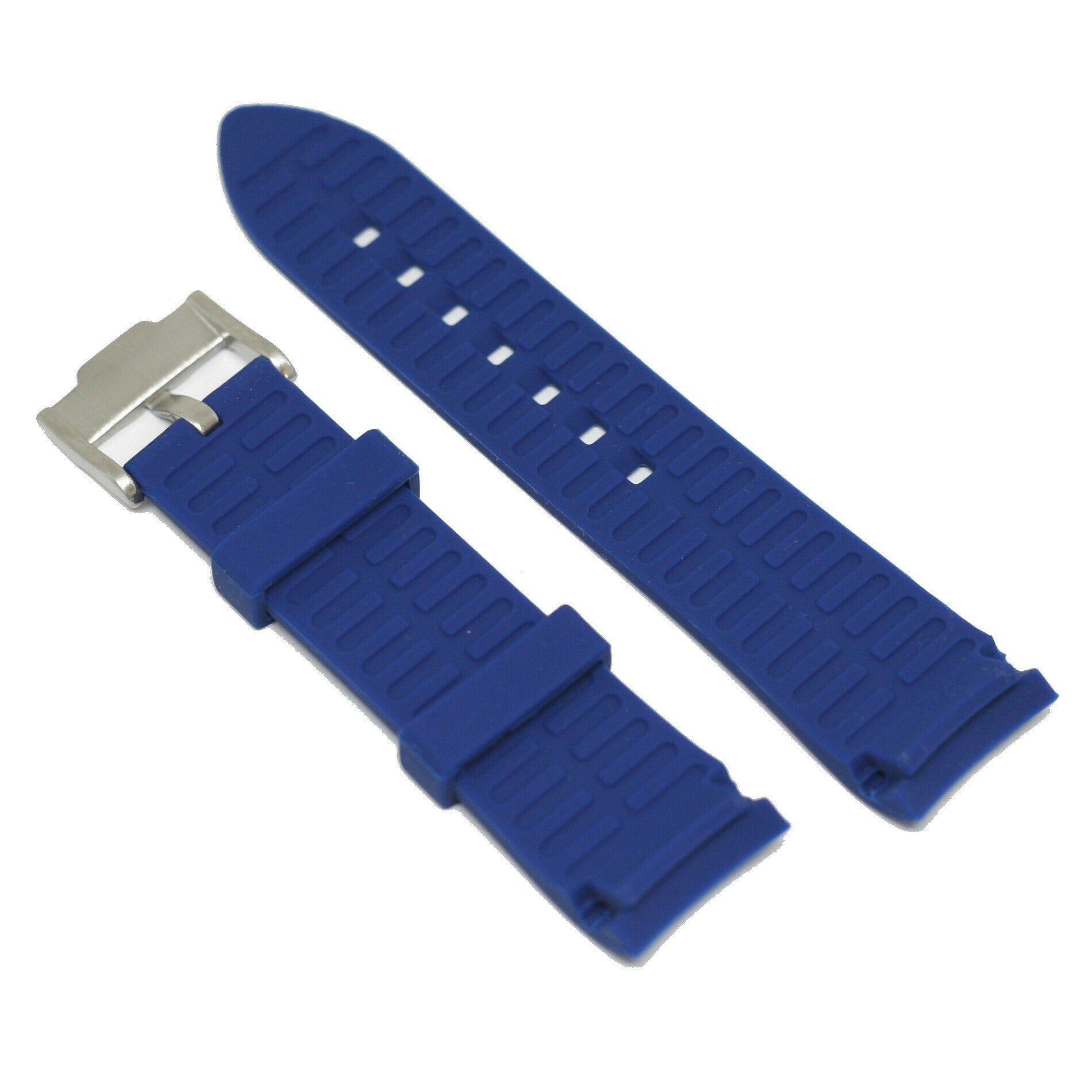 Gummirem Curved Blå