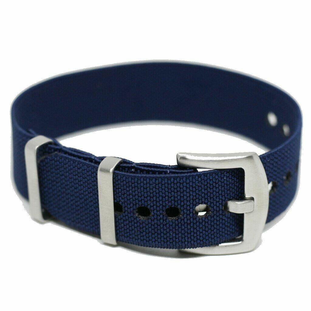 Elastic Single Pass Strap Mørk blå