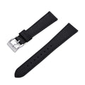 Saffiano skinnreim Sort 22mm