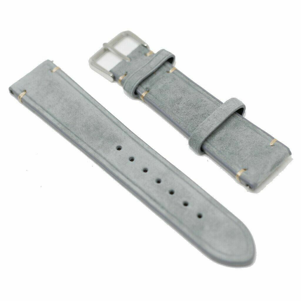 Suede Strap 22MM Grå