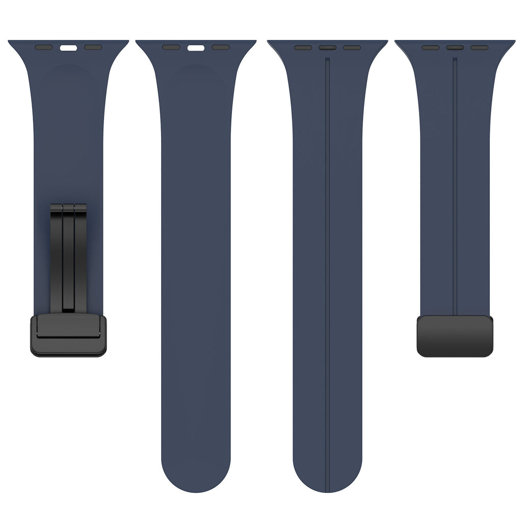 Gummirem for Apple Watch Sort 38/40/41mm Mørk blå