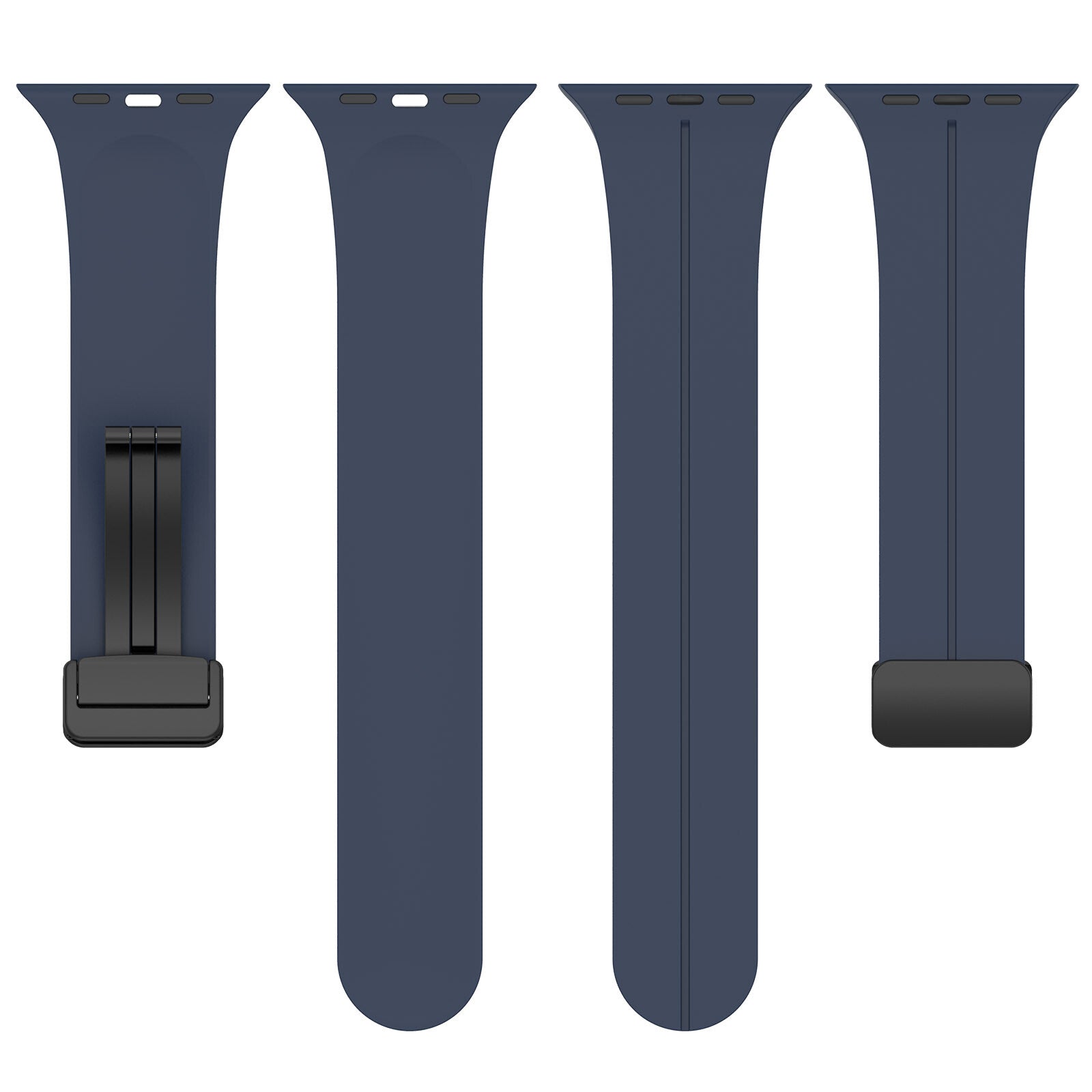 Gummirem for Apple Watch Sort 38/40/41mm Mørk blå