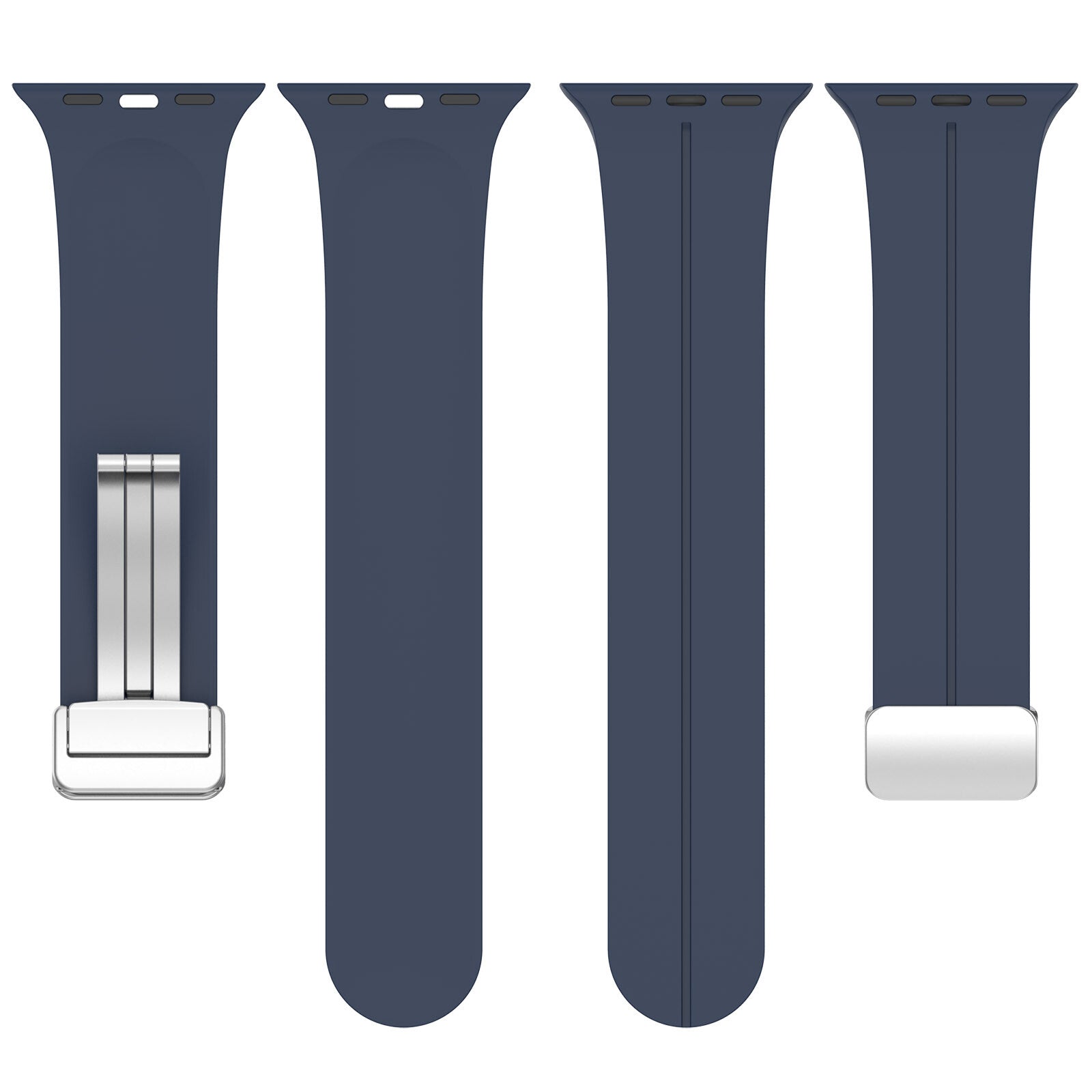 Gummirem for Apple Watch Stål 42/44/49mm Mørk blå