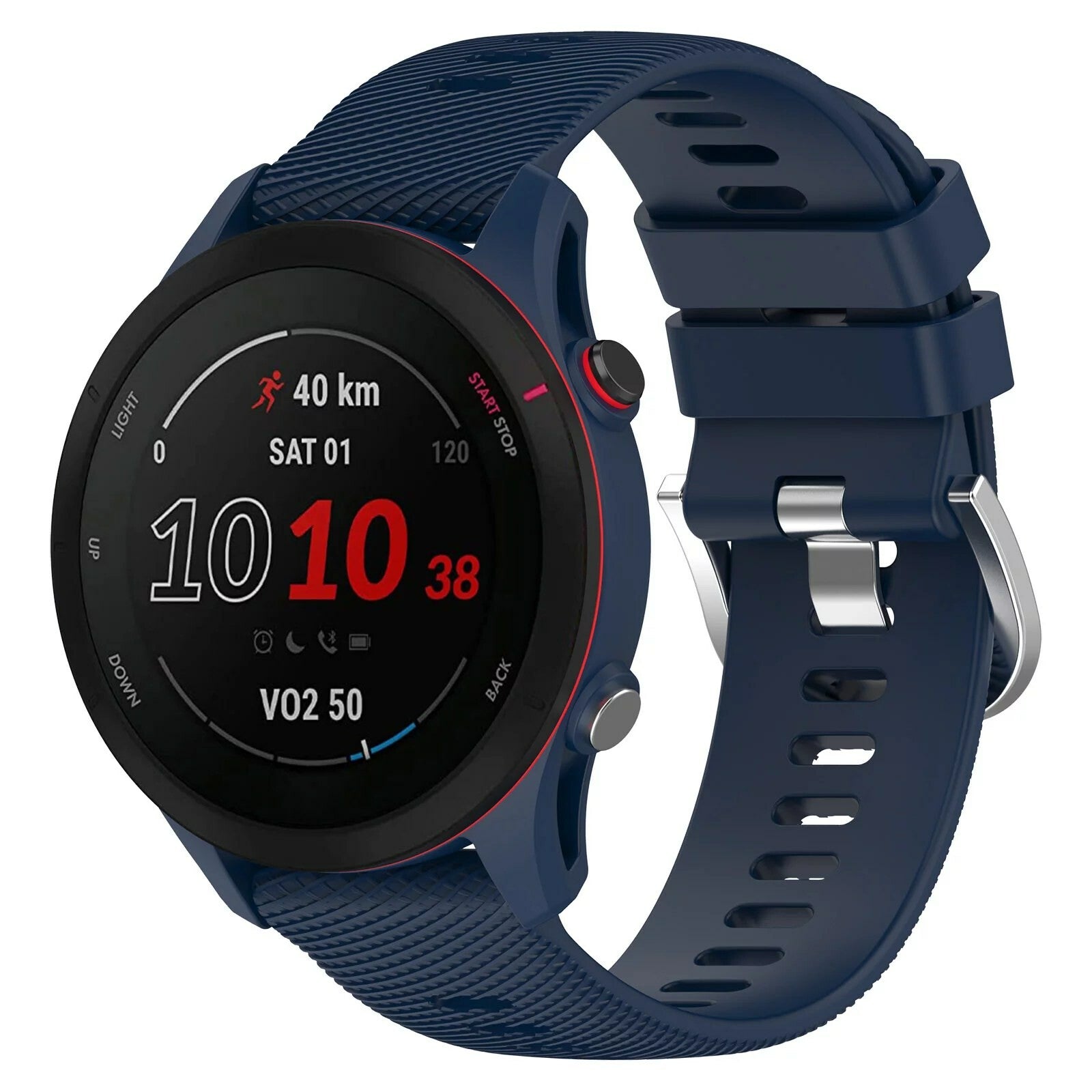 Garmin Quick Release Gummirem Mørk blå