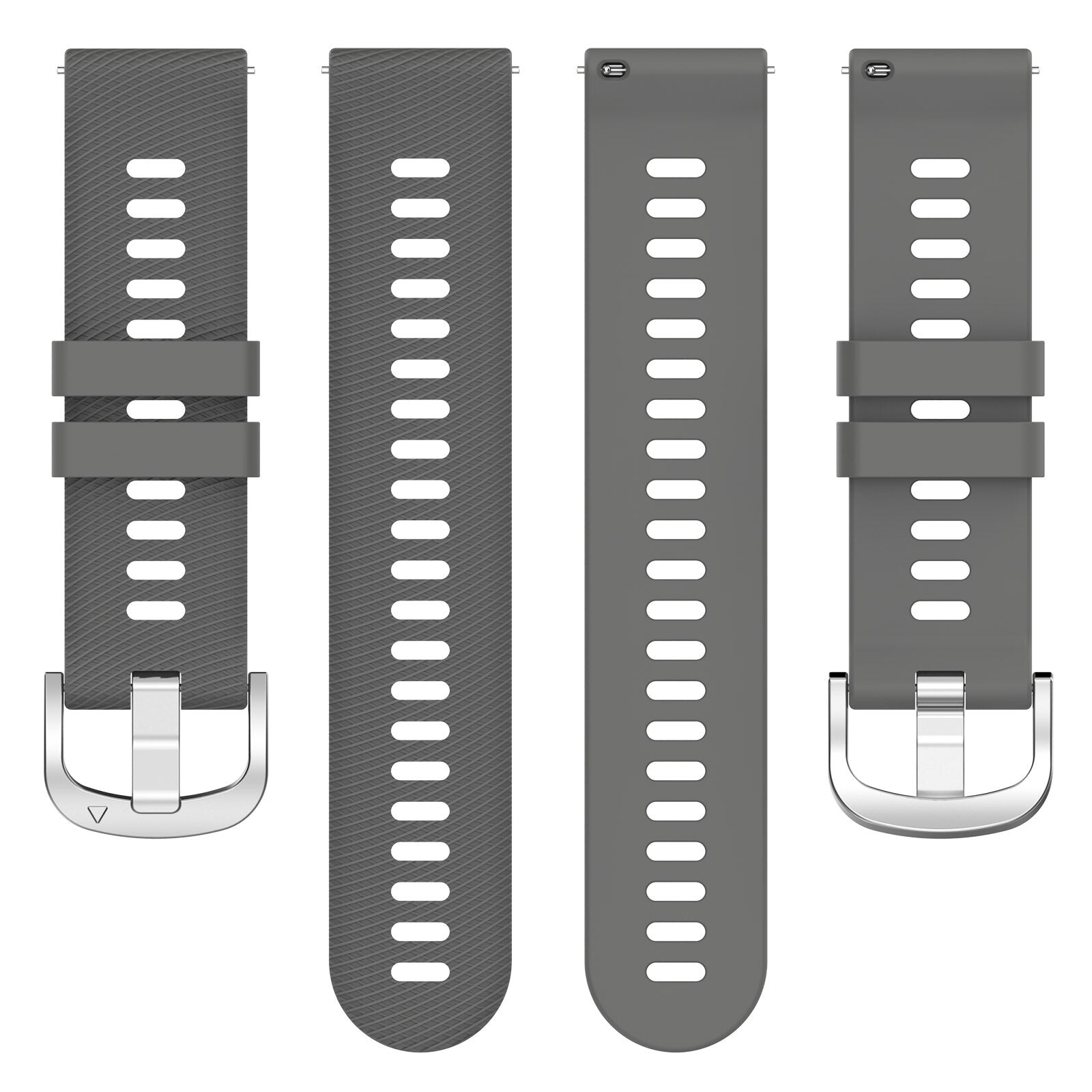 Garmin Quick Release 22mm Gummirem Mørk grå