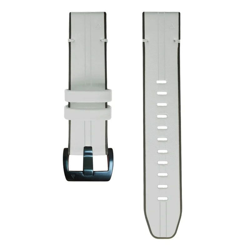 Garmin Quickfit Skinn/gummirem Hvit  Quickfit