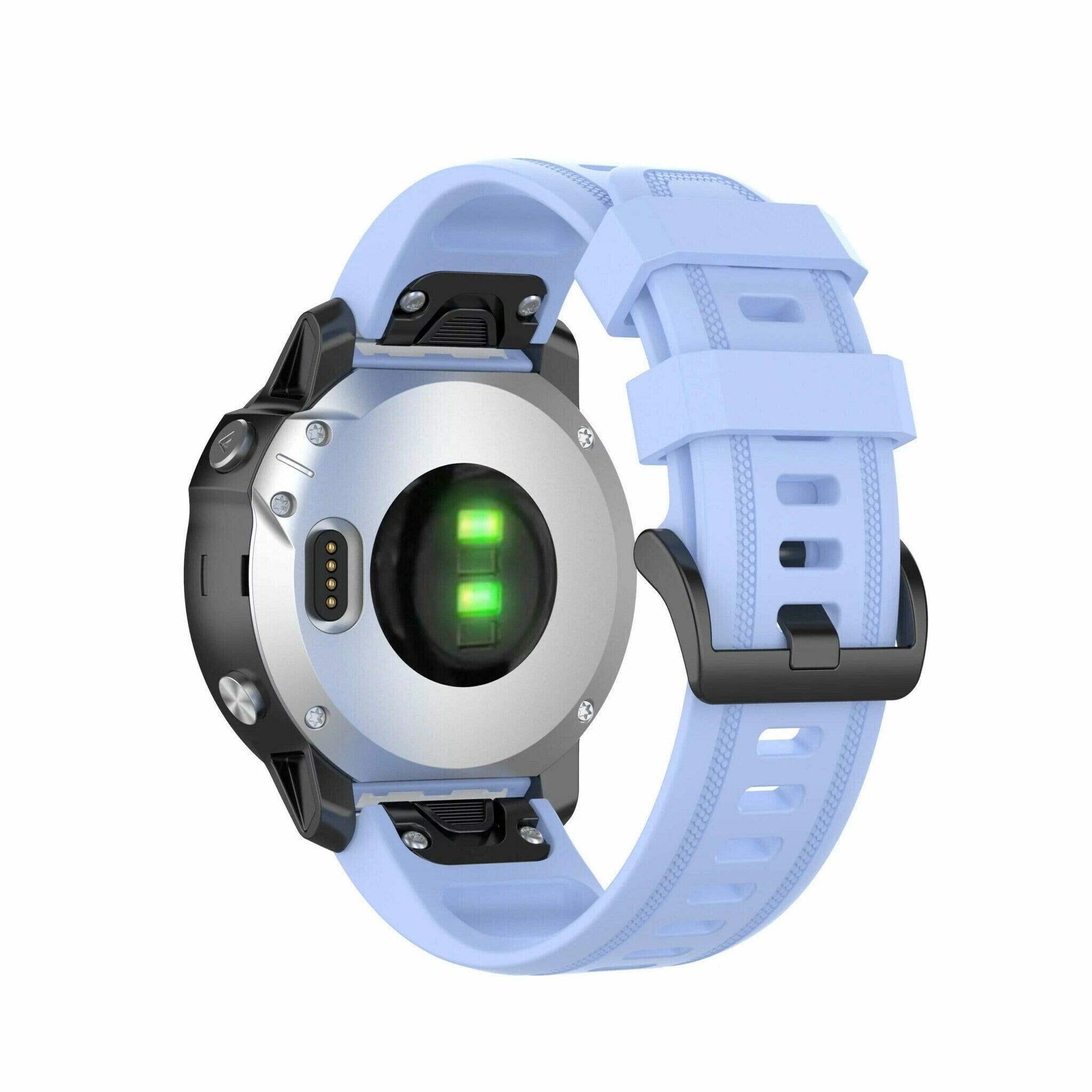 Garmin Quickfit 20mm Gummirem Lys blå