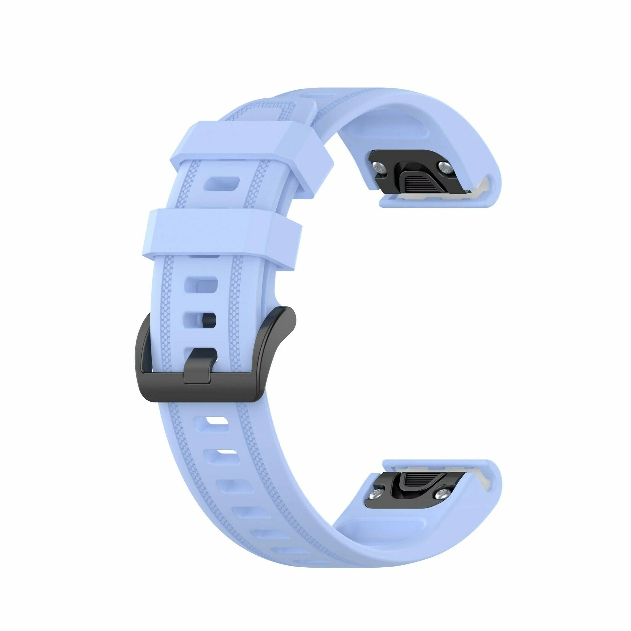 Garmin Quickfit 20mm Gummirem Lys blå