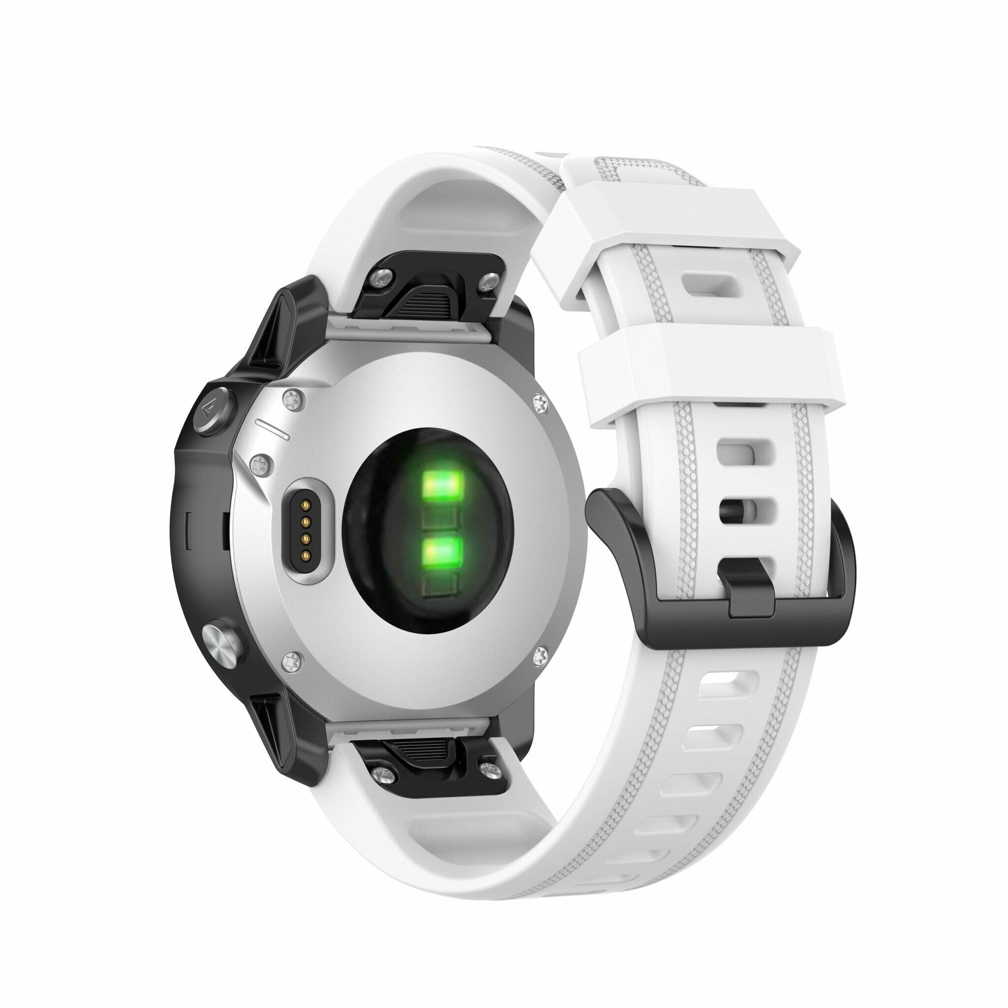 Garmin Quickfit 20mm Gummirem Hvit