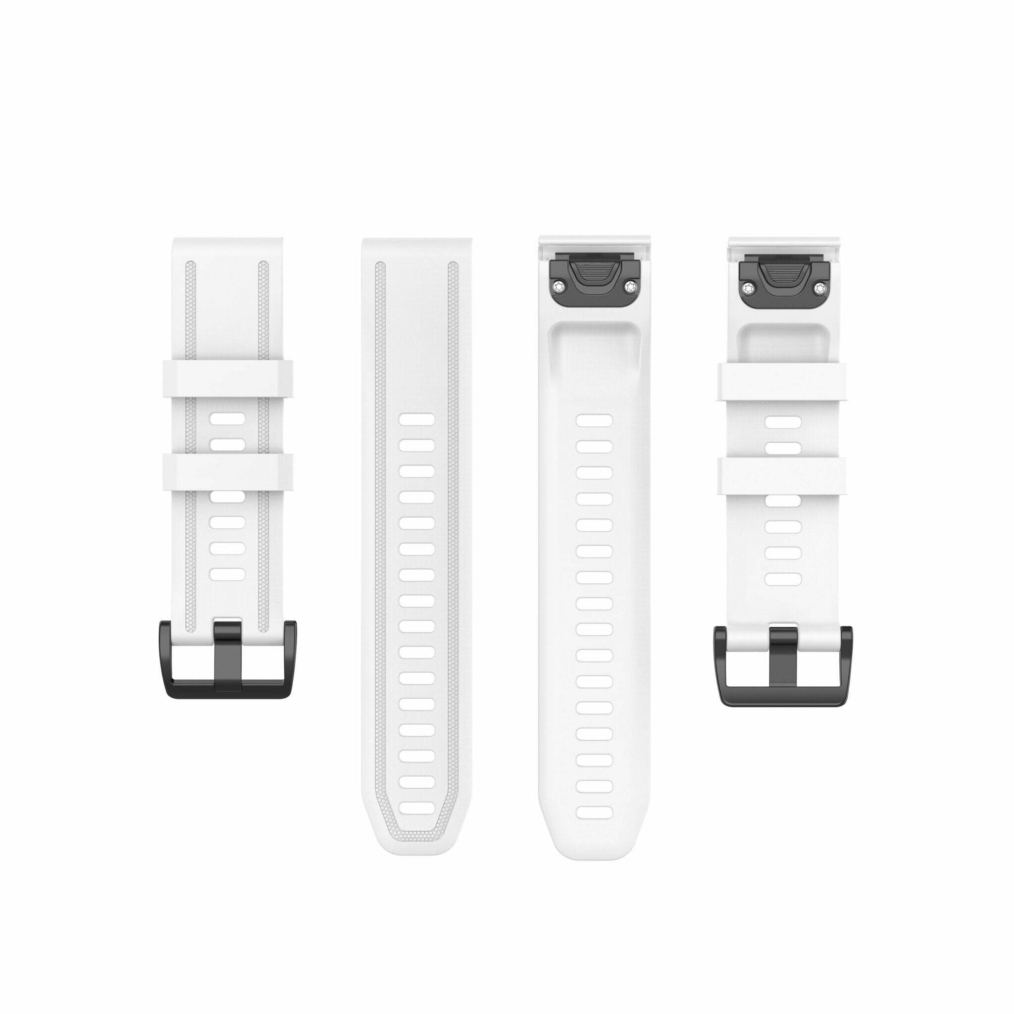 Garmin Quickfit 20mm Gummirem Hvit
