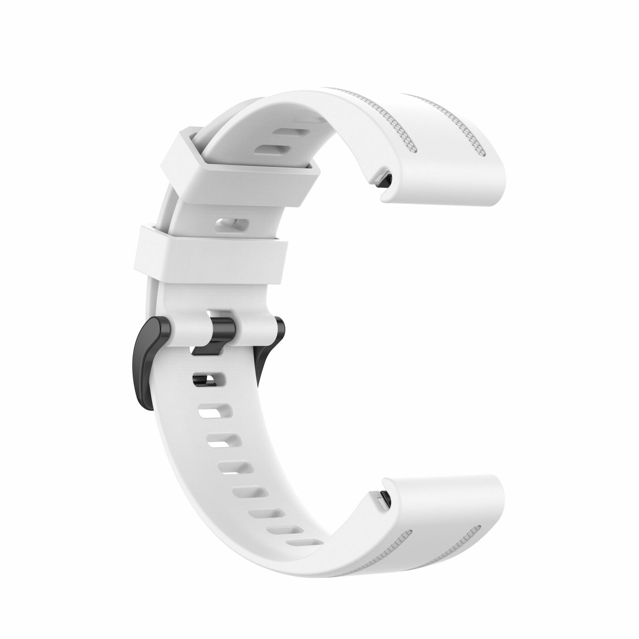 Garmin Quickfit 20mm Gummirem Hvit