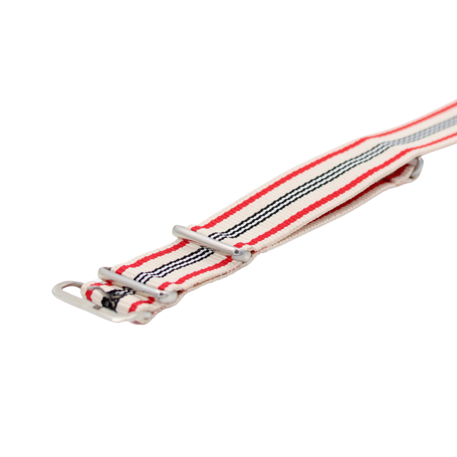 Nato strap Hvit/rød/blå