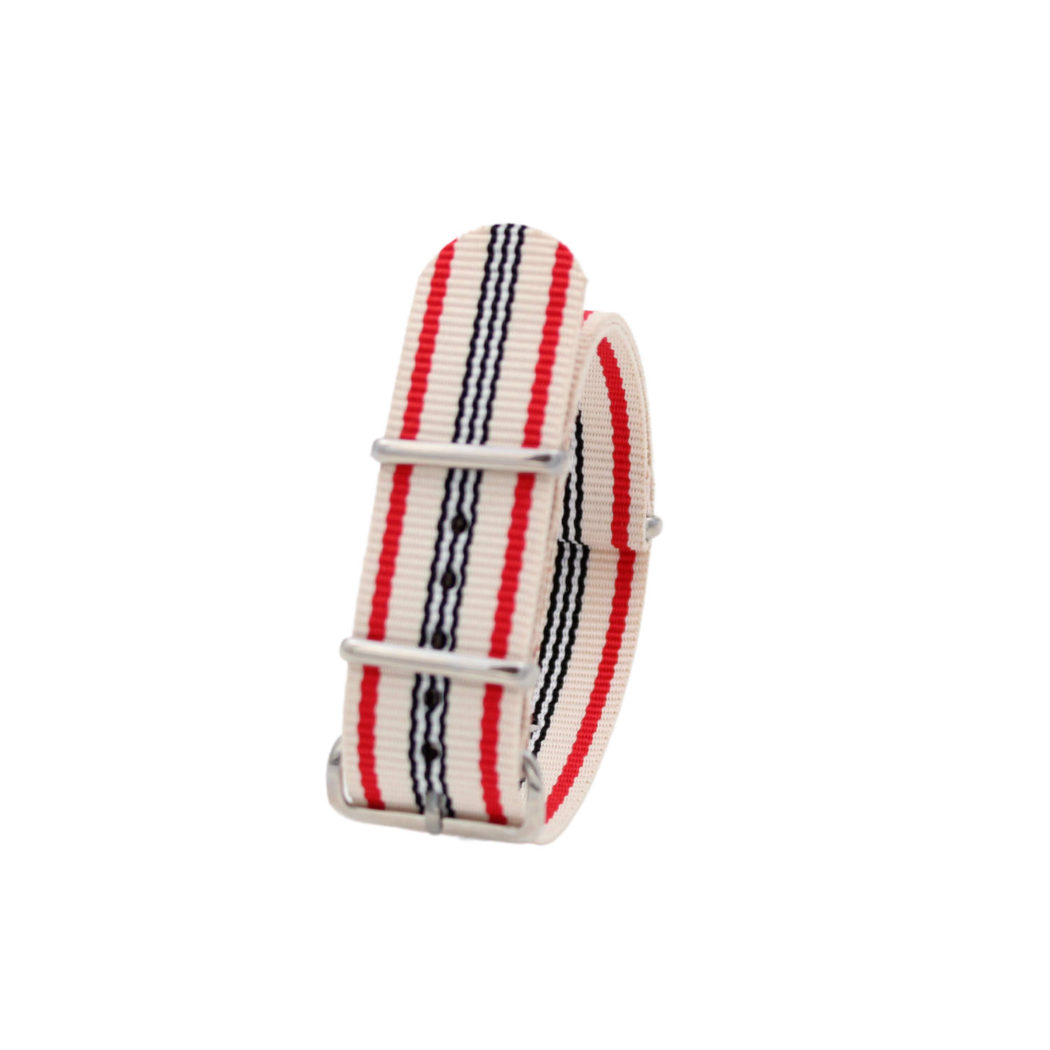 Nato strap Hvit/rød/blå