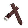 Verona Croco - Curved Brun skinnreim med alligatorpreg