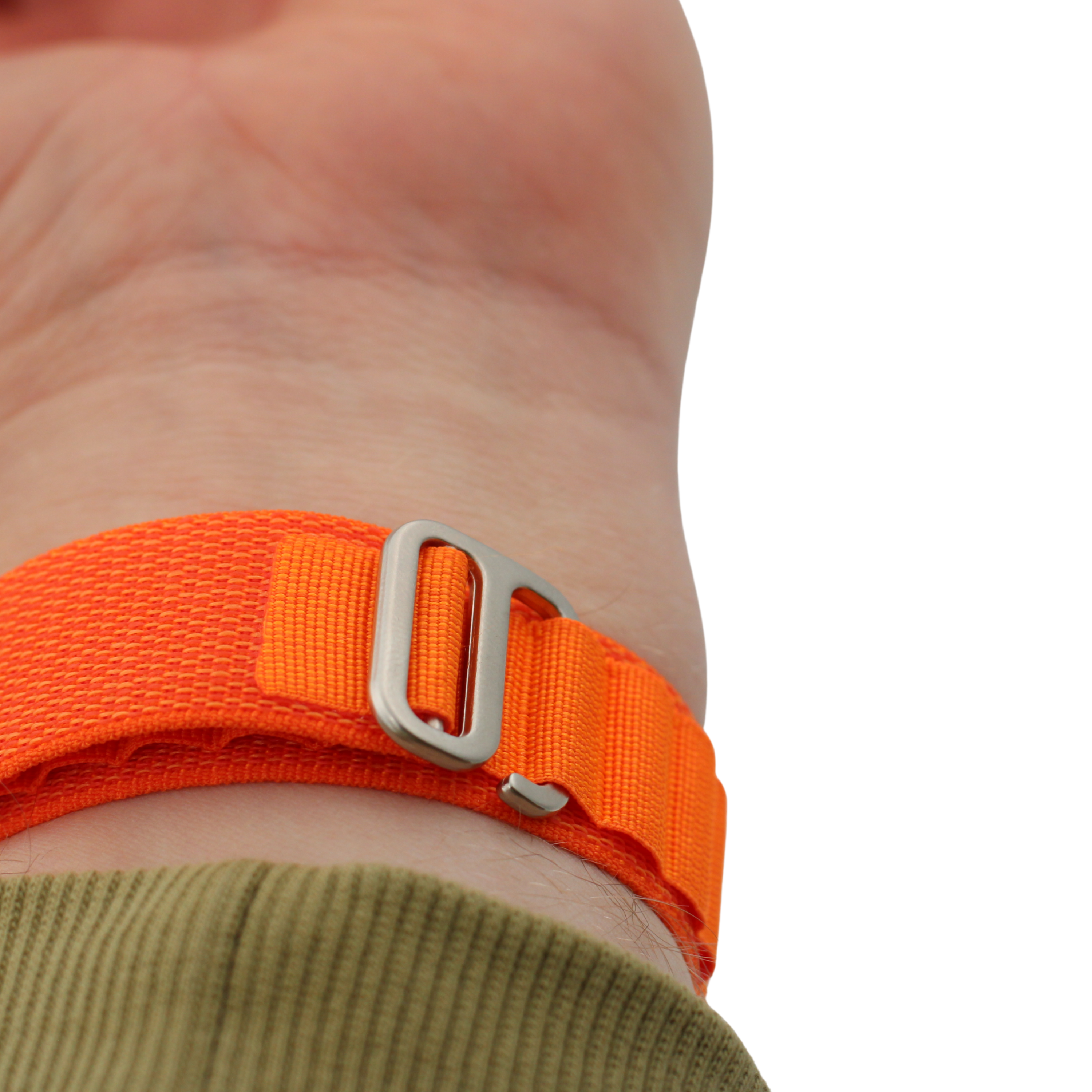 Alpine loop oransje til vanlig klokke