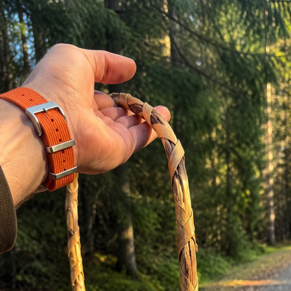 Ribbed Nato - Orange - Signature collection