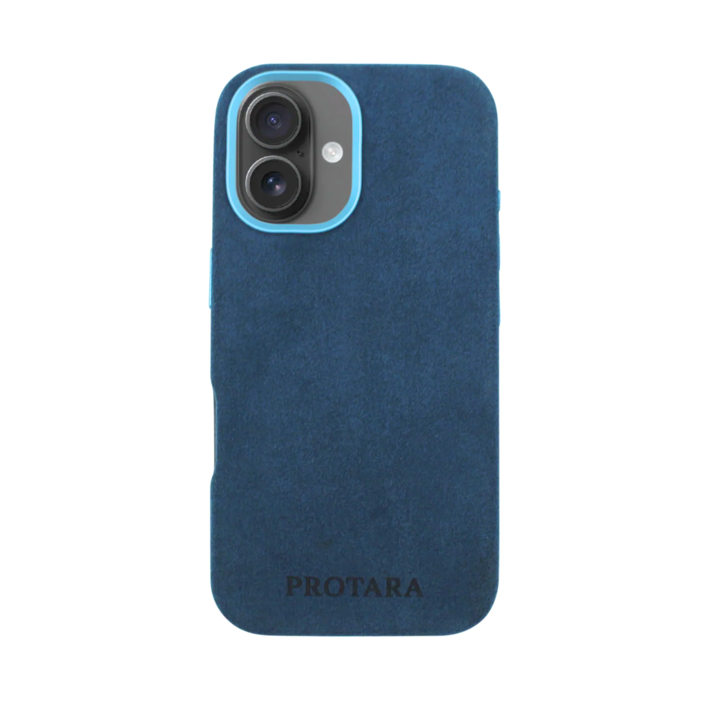 Alcantara Iphone 17 deksel i blått