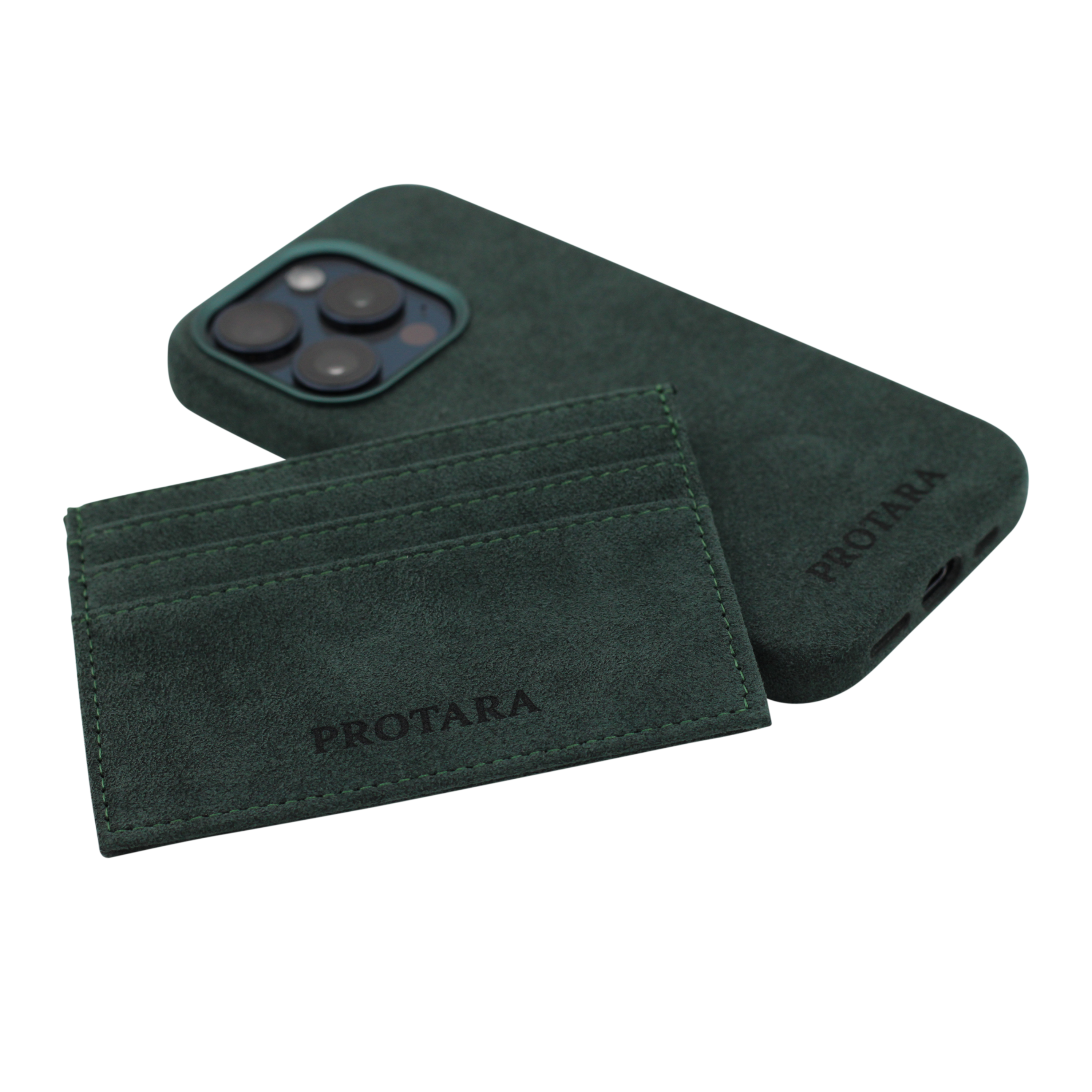 PROTARA Alcantara Kortholder - Expedition Green