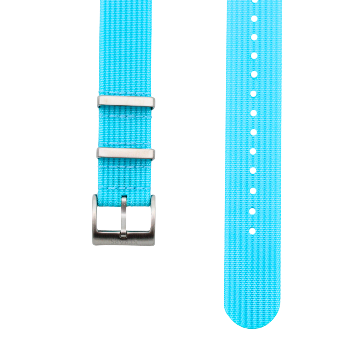 Ribbed Nato - lys blå - Signature Collection