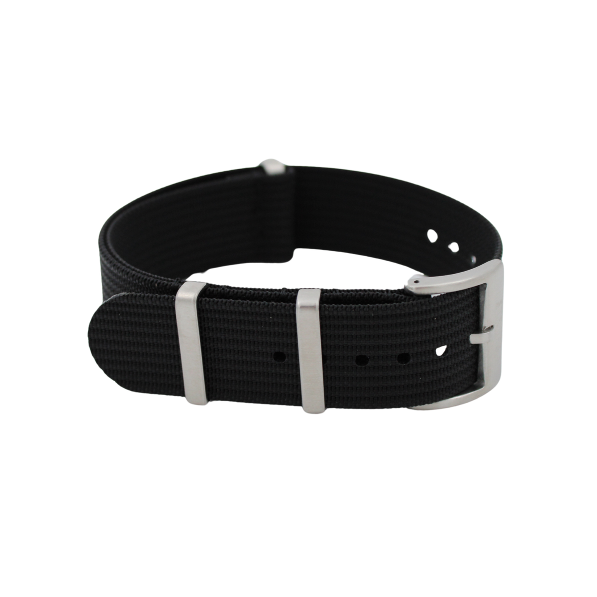 Ribbed Nato - Svart - Signature Collection