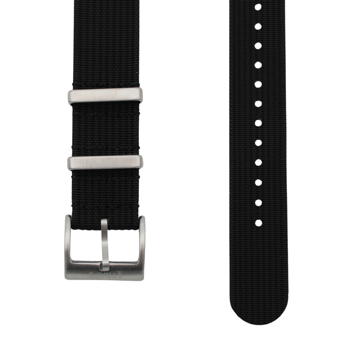 Ribbed Nato - Svart - Signature Collection – bilde 2