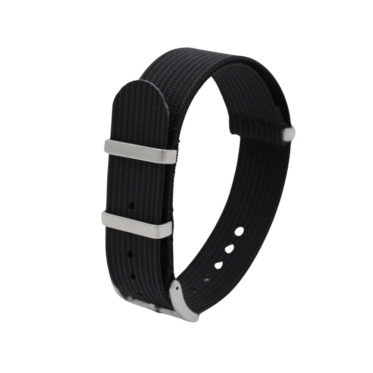 Ribbed Nato - Svart - Signature Collection – bilde 3