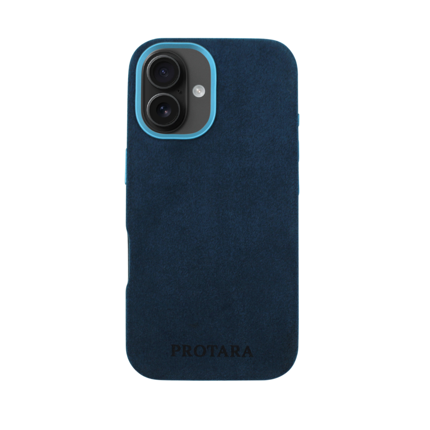 PROTARA Alcantara iPhone 16 deksel - Ocean Voyage Blue