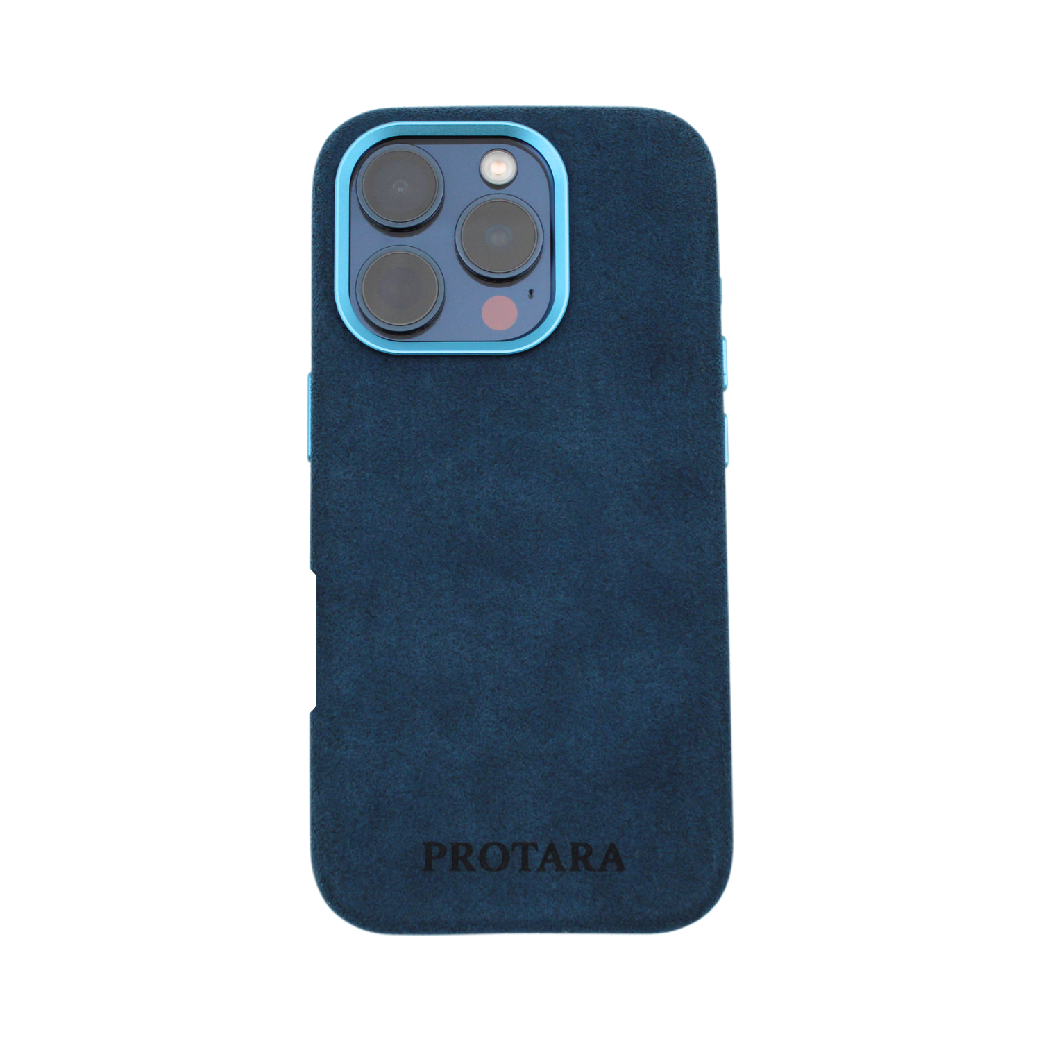 PROTARA Alcantara iPhone 16 Pro Max deksel - Ocean Voyage Blue