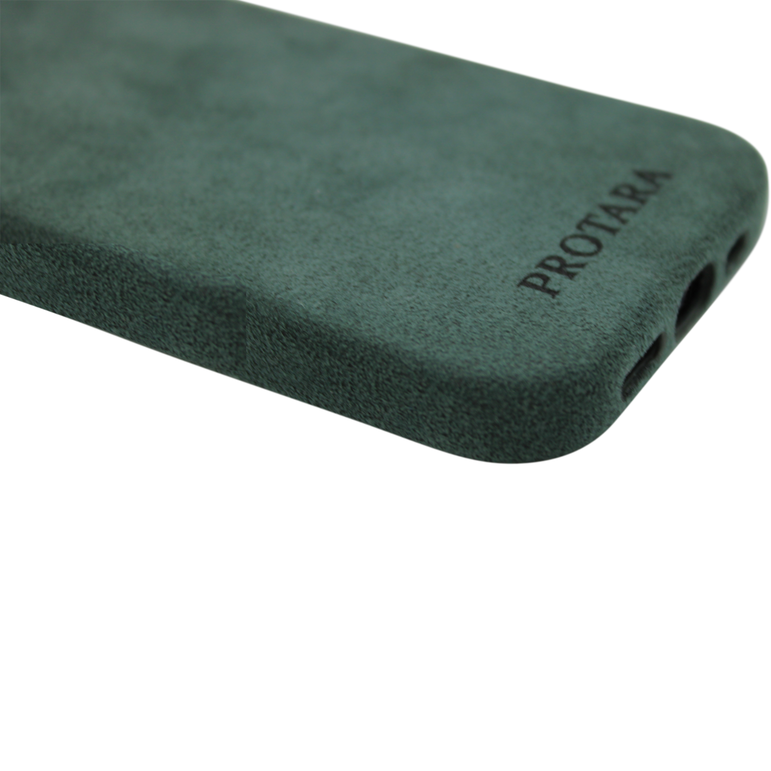 PROTARA Alcantara iPhone 15 deksel - Expedition Green