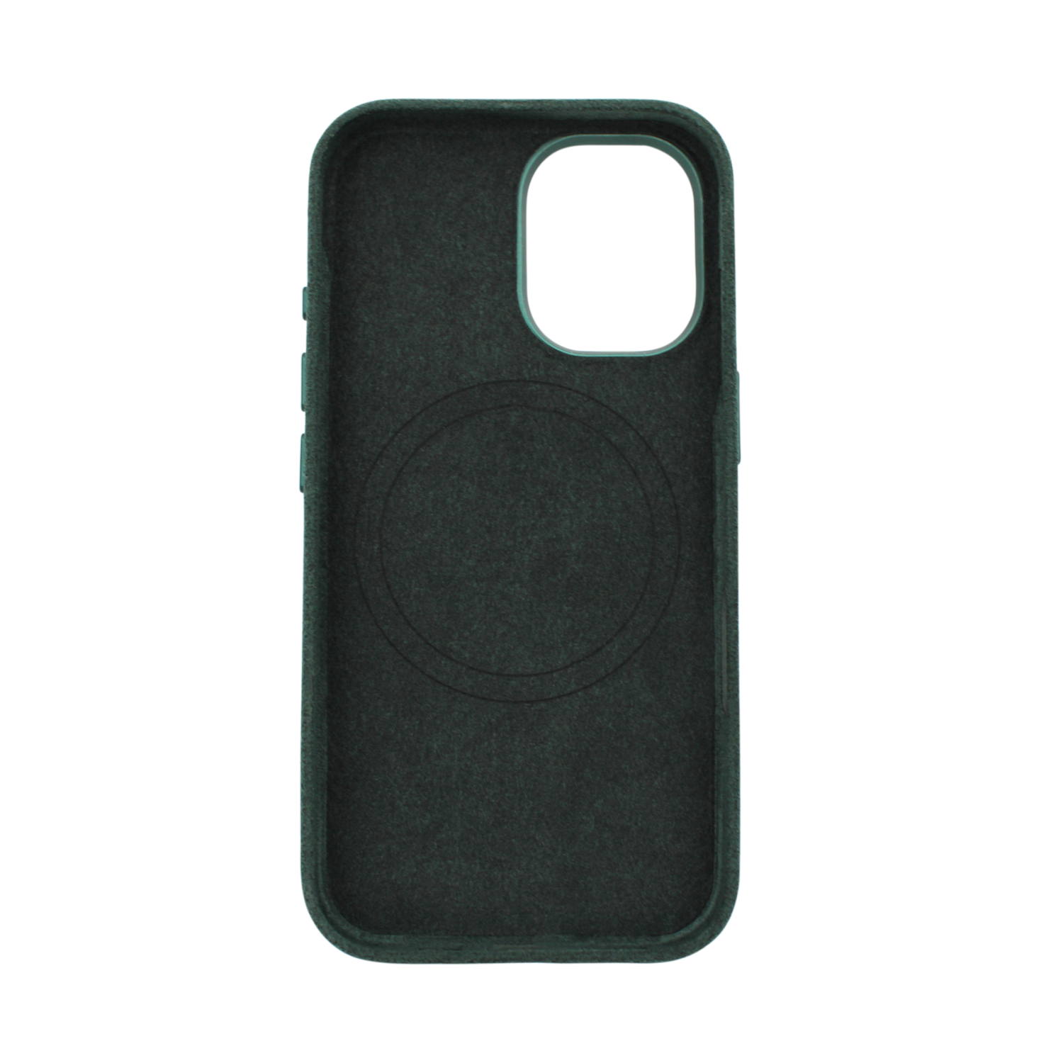 PROTARA Alcantara iPhone 16 deksel - Midnight Jet Black