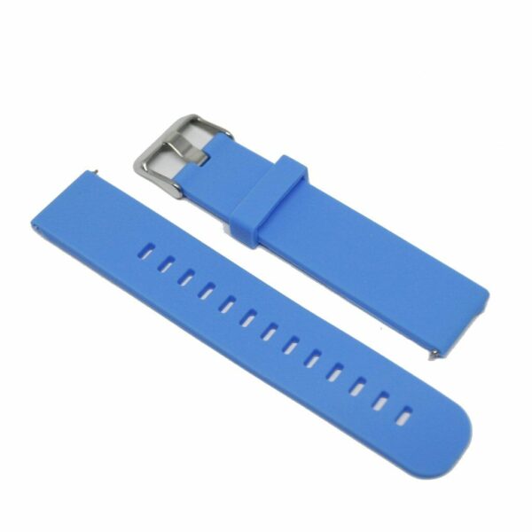 Blue Rubber Strap Belt 20MM