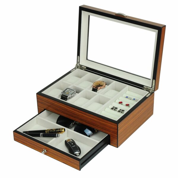 Clock box for 8 watches