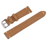 Suede Leather Strap Brun